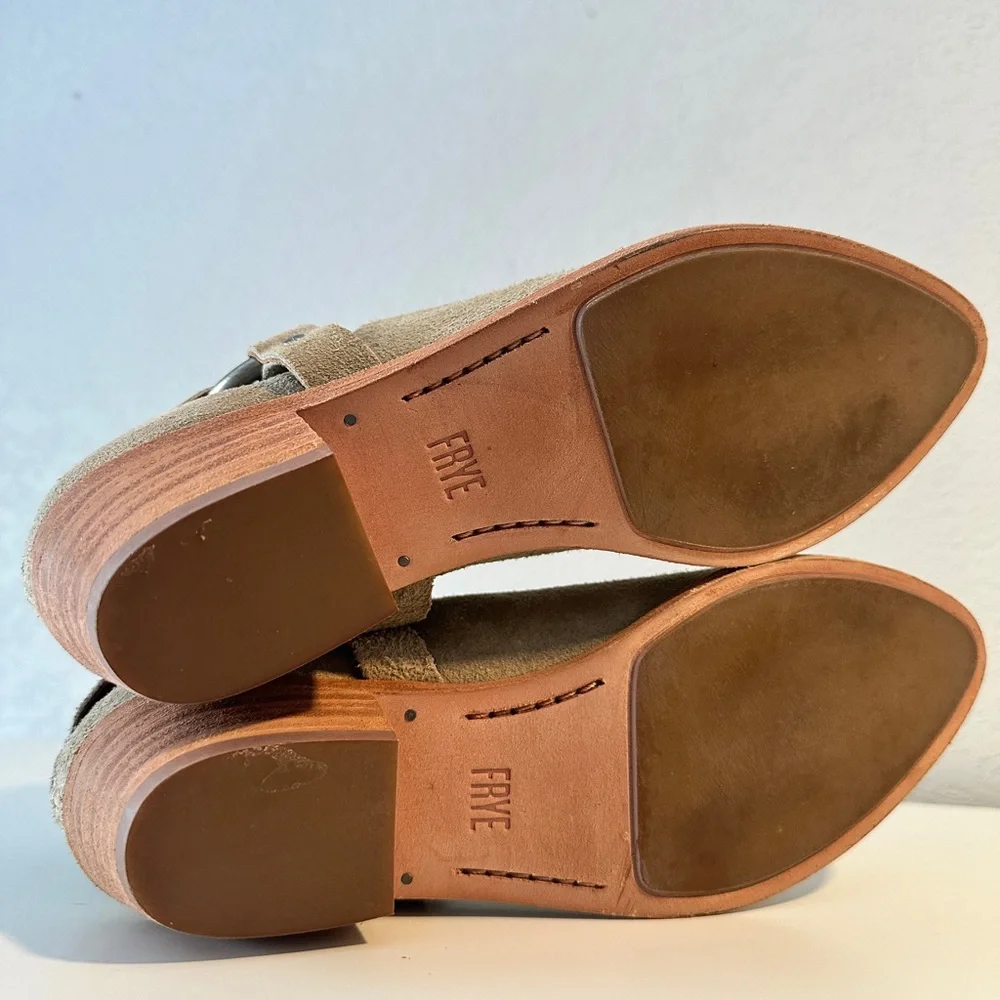 Frye Women's Ray Harness Back Zip Ankle Boot - Picture 4 of 7